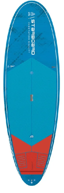 surfboards with great rail control-2024 STARBOARD SUP WHOPPER 10'0" x 34" BLUE CARBON BOARD