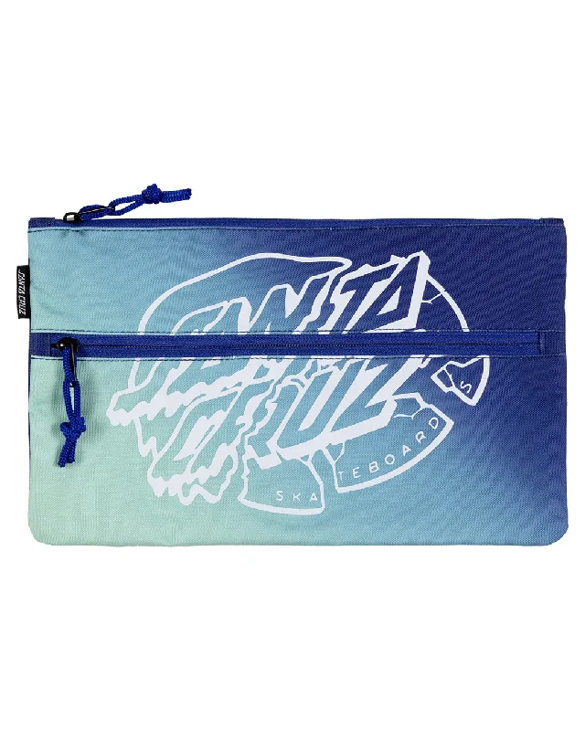 Santa Cruz Universal Dot Dual Zip Pencil Case