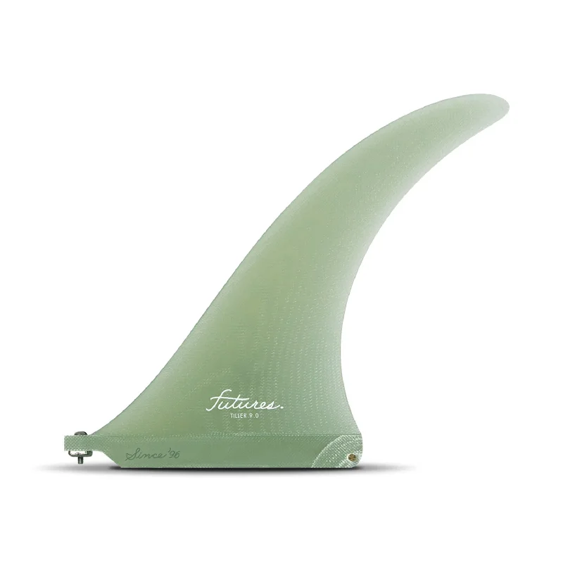 FUTURES TILLER 9.0" VOLAN FIBERGLASS - CLEAR