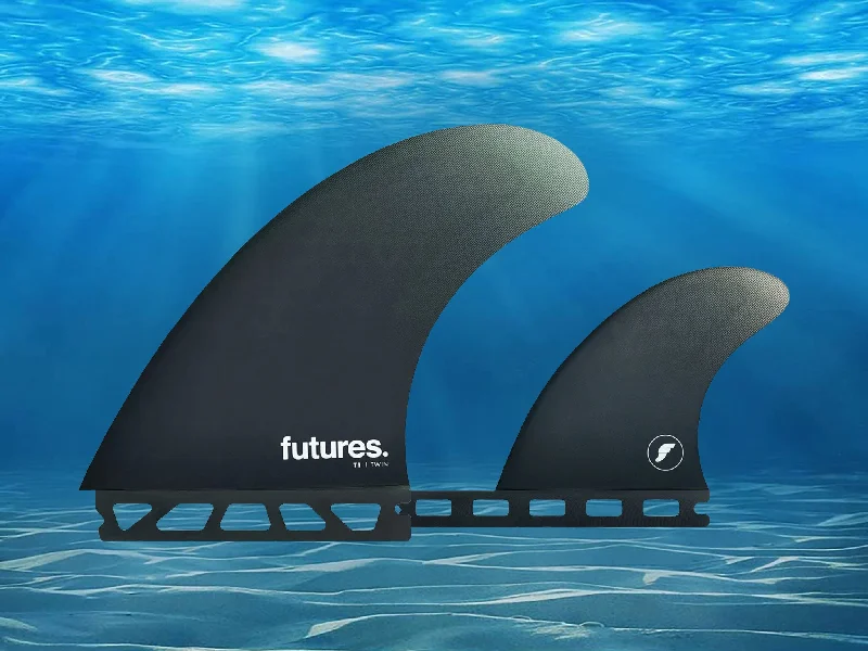 footstraps for more aggressive surfing-Futures T1 Twin +1