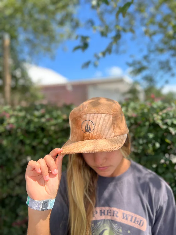 surfboards with maximum stability-WBZ Corduroy Hat - Brown Beige