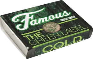 Famous Green Label Cold Single Bar Wax Organic