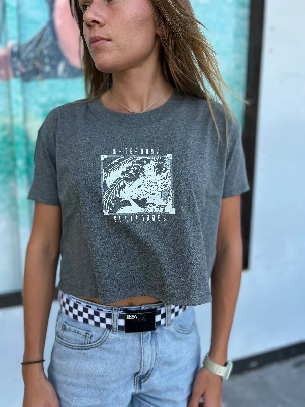 surfboards for long rides-WBZ Girls Flow Motion Crop Top