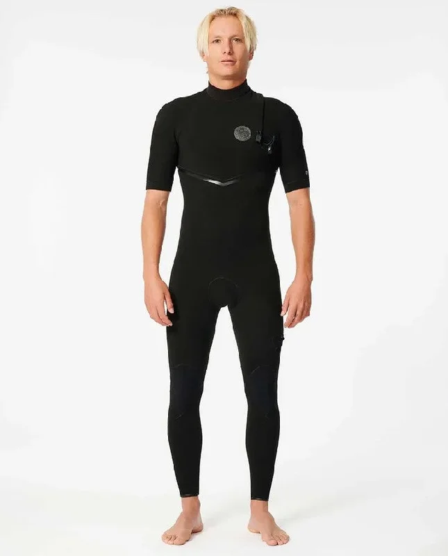 Rip Curl E Bomb 2mm GBS Z/free Short Sleeve Wetsuit - Sum24