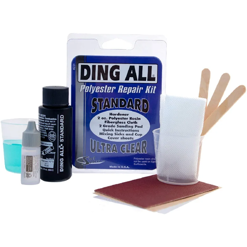 Ding Repair - Ding All Standard (polyester) Repair Kit