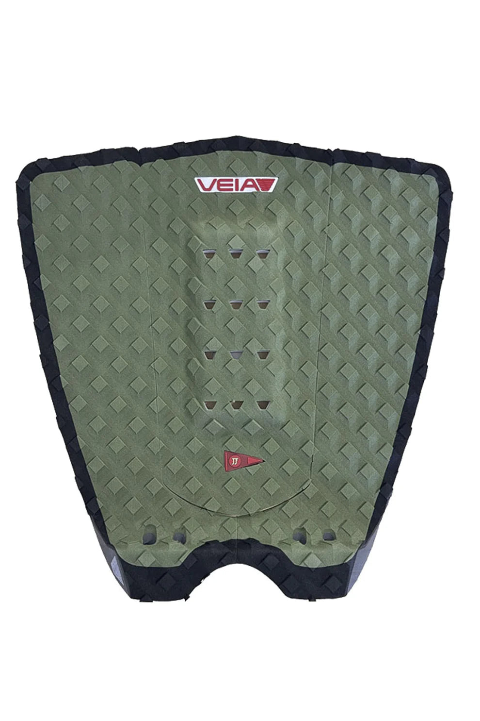 easy-to-install surf pads for quick setup-VEIA - John John Florence Squash Tail Pro Pad - Olive