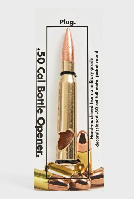 50 CALIBRE BULLET BOTTLE OPENER