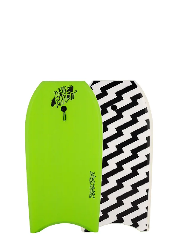 surfboards for easy wave take-off-Wave Bandit Shockwave 42" Green