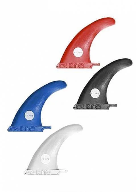 footstraps for smooth and powerful surf maneuvers-7.5" EZ Kine Plastic Single Fin