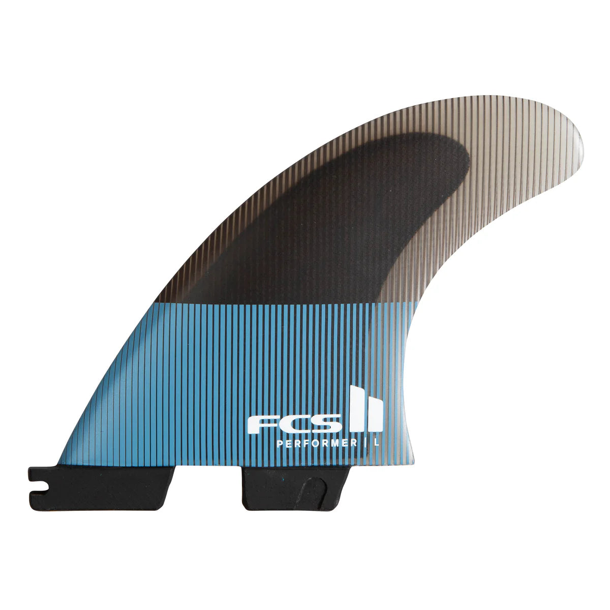 surfboards for responsive paddling-FCS II Quad Peformer PC Tranquil Blue