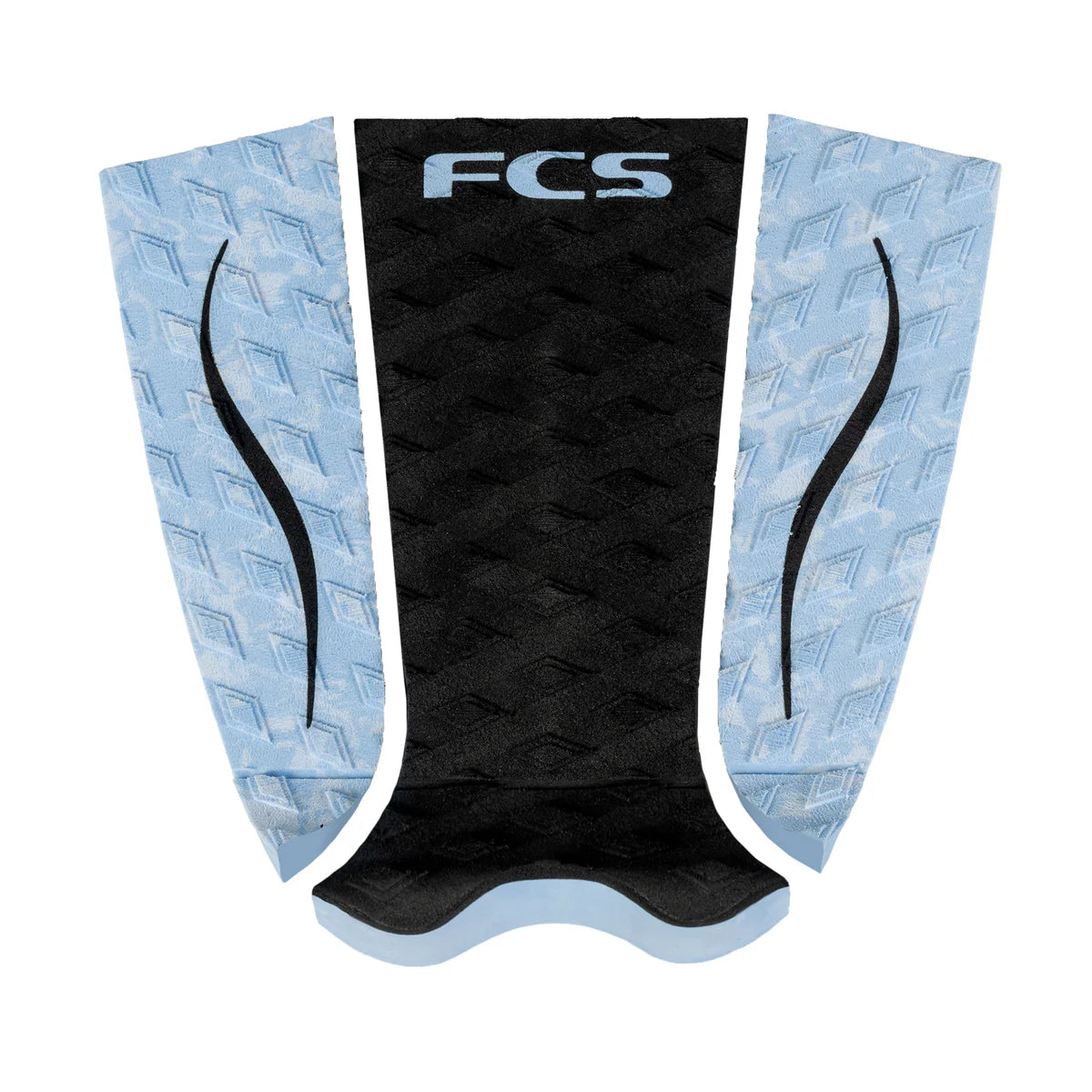 surfboards for heavy swells-FCS Moore Traction(Black/Blue)