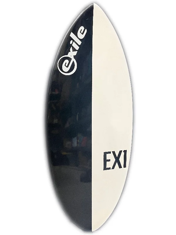 best surfboards for intermediate surfers-Exile Large EX1 E-Glass (White)