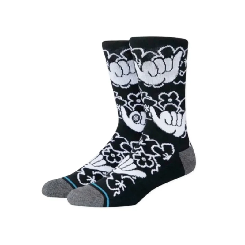 Stance Hawaii Shaka Men's Crew Socks - Black