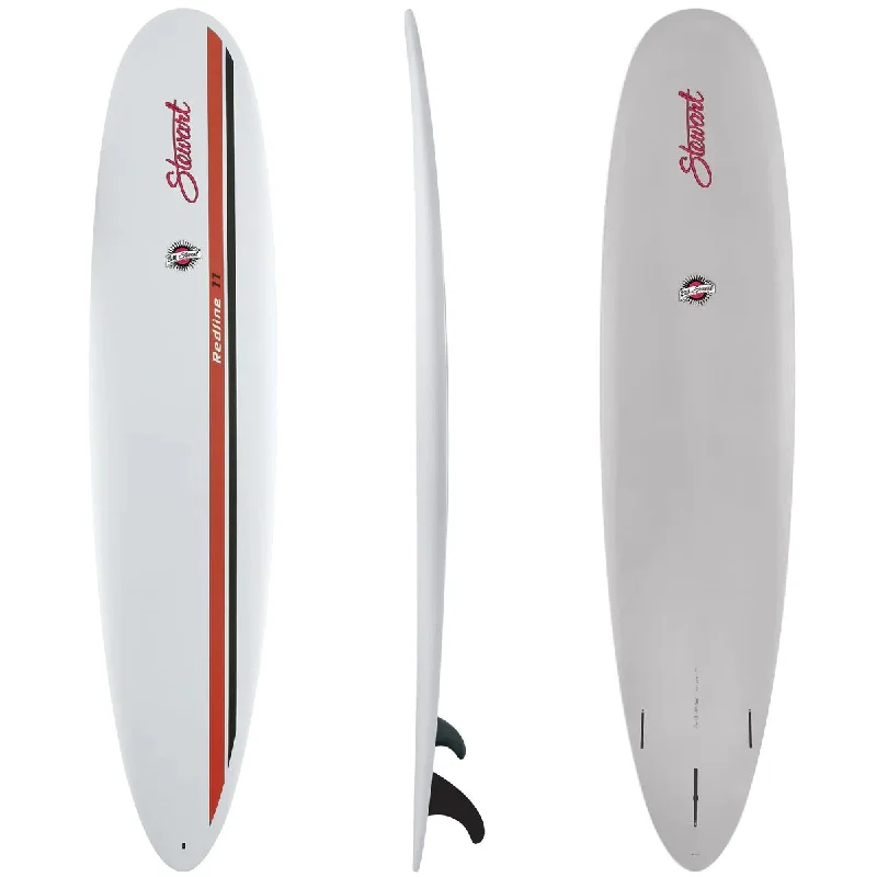 surfboards for large and powerful waves-Stewart 9'0 Hydrocush Redline