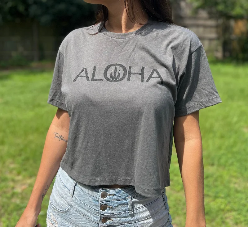 surfboards for quick bottom turns-WBZ Aloha Crop Top