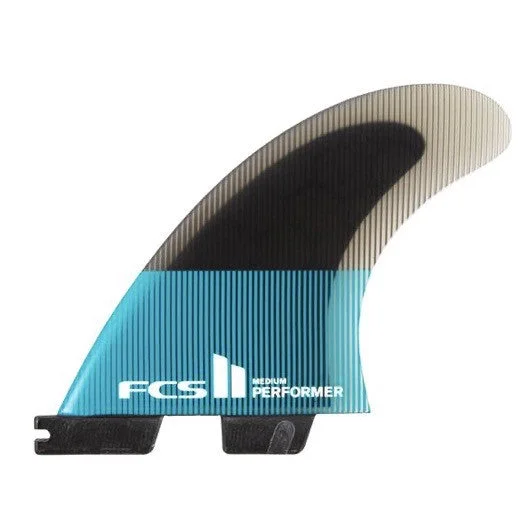 surfboard footstraps for comfortable long sessions-FCS II Performer PC Quad Fins