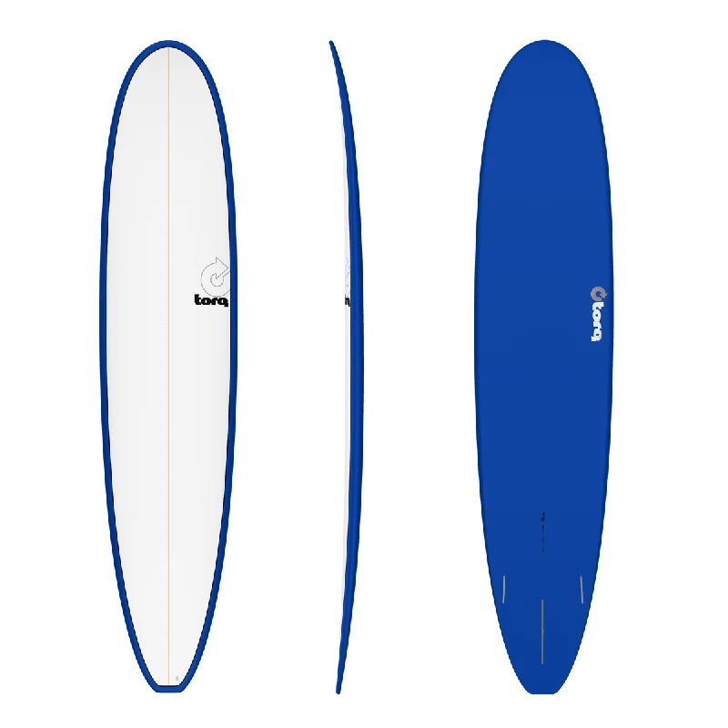 surfboards for long rides down the line-9'0" LONG ELECTRIC BLUE DECK