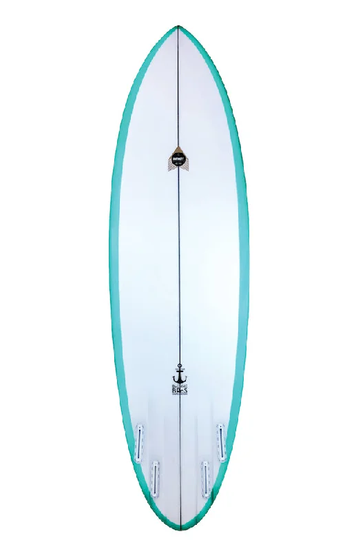 surfboards for heavy riders and big waves-POCKET QUAD