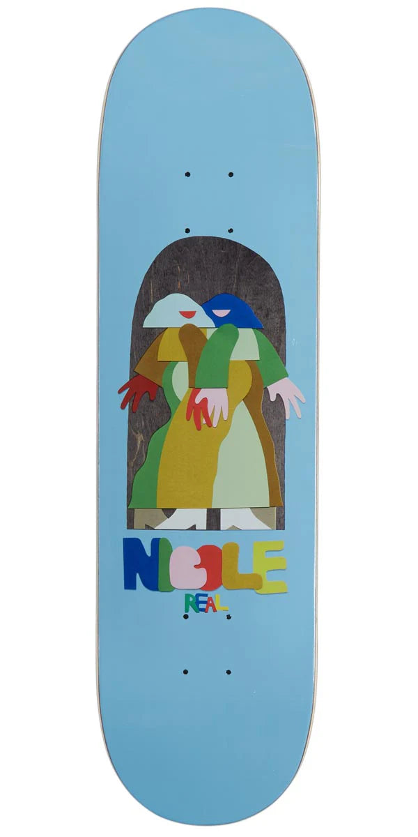 surfboards with minimal resistance for speed-Real Nicole By Marbie Skate Deck