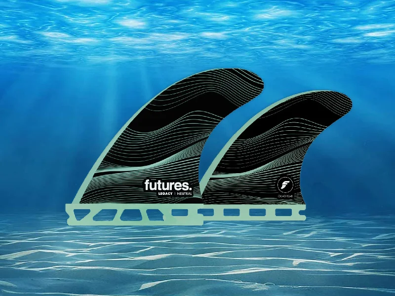 surfboard footstraps for more comfort and control-Futures Neutral Legacy Quad