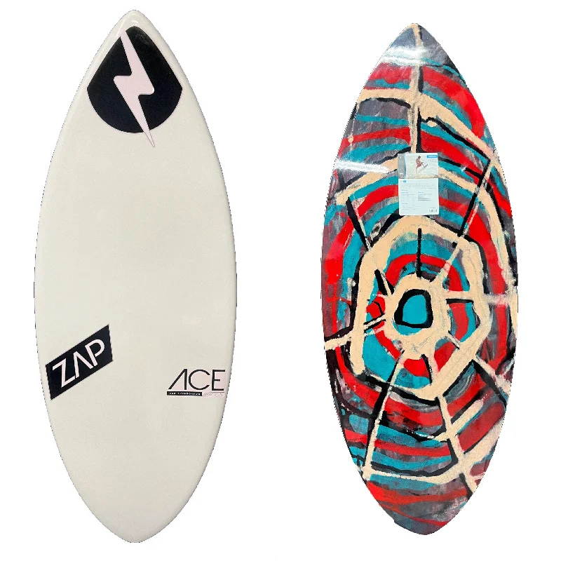 surfboards with advanced designs for professionals-Zap ACE 54" White