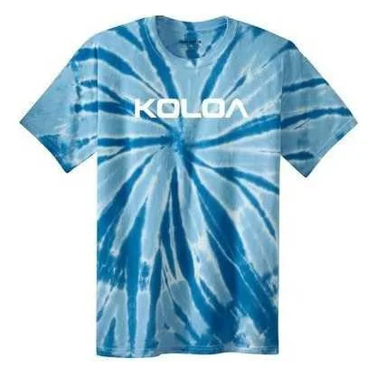 Koloa Surf Co. Original Logo Tie Dye Shirts in Sizes S-4XL