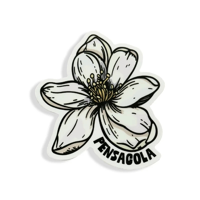 durable surfboards for tough conditions-Pcola Magnolia Sticker