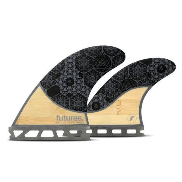 footstraps for better grip and traction-Futures Rasta Quad Fins