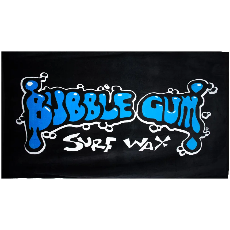 Bubble Gum Surf Wax Big Beach Towel Blue