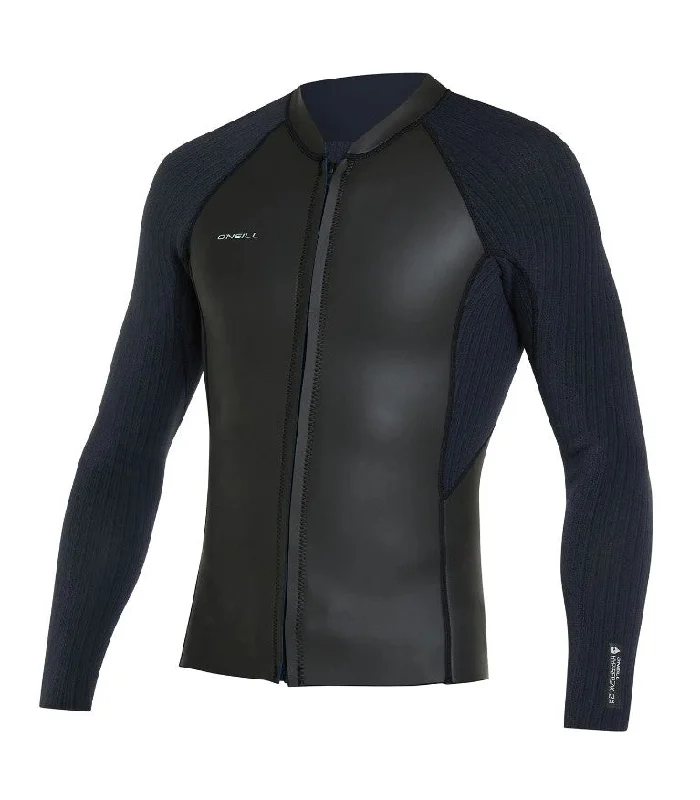 O'Neill Hyperfreak 2mm Front Zip Long Sleeve Wetsuit Jacket - Sum24