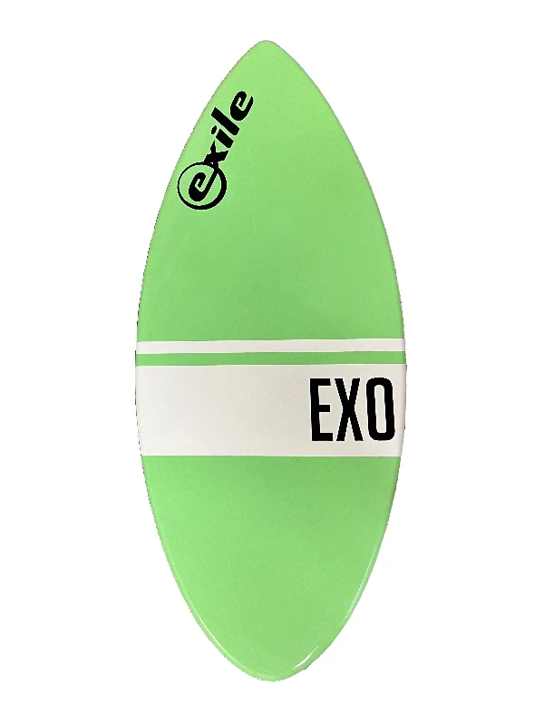 surfboards with soft-top construction for safety-Exile Med 48" EX0 E-Glass (Green)