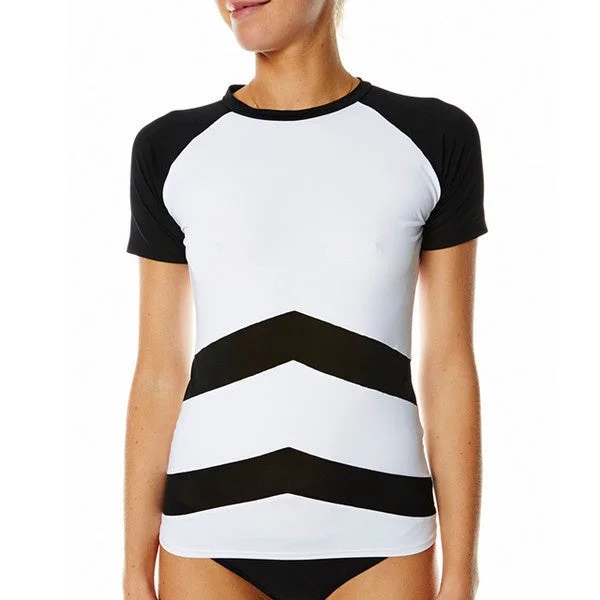 O'NEILL WMNS S/S UV TEE Black/White