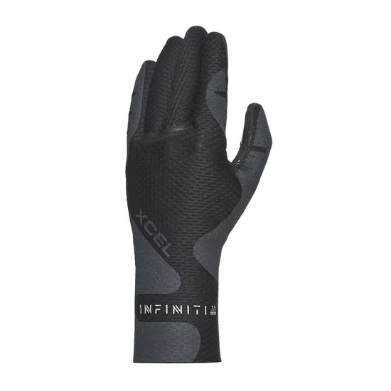 footstraps for better foot retention during extreme moves-MENS INFINITI 5 FINGER GLOVE 1.5MM