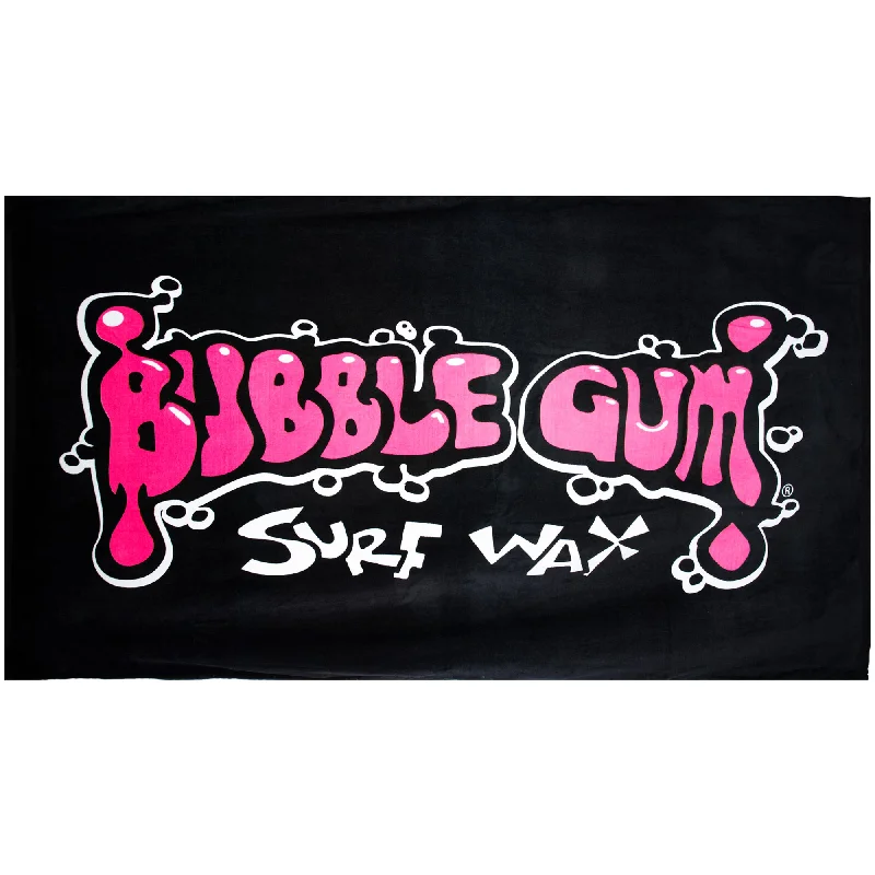 Bubble Gum Surf Wax Big Beach Towel Pink