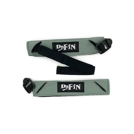 footstraps for better foot retention during extreme moves-DaFiN Fin Savers Gray