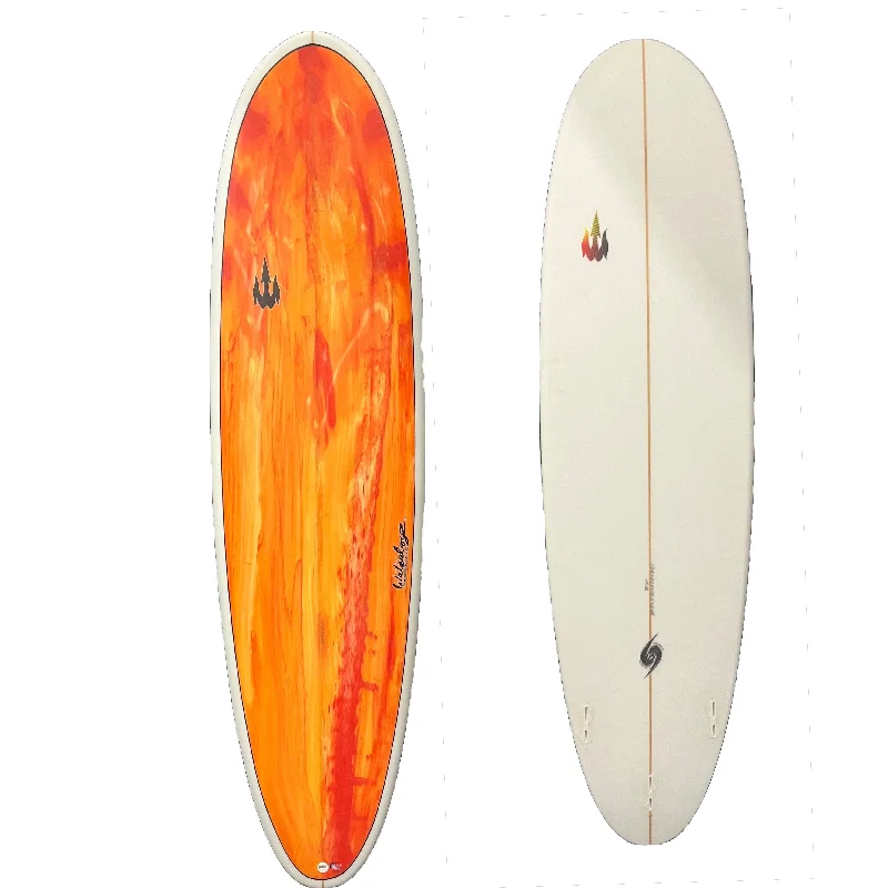 surfboards for small waves-WBZ 6'10" "Lunch Money" (Orange Deck)