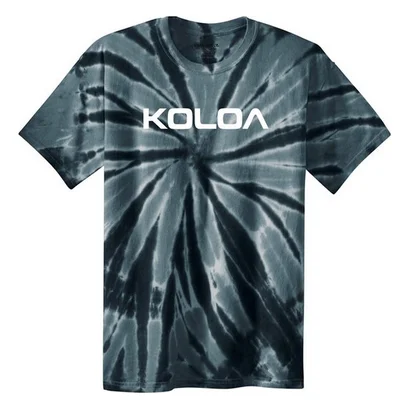 Black Tie-Dye / White logo