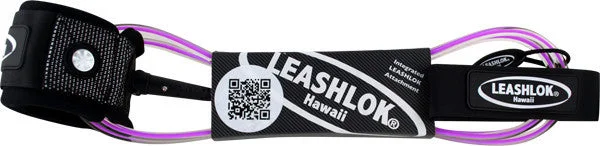 Surfboard Leash Leashlok Team 9' Purple