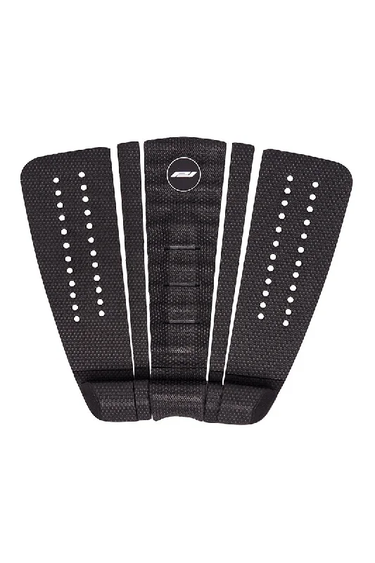 surfboard pads for enhanced foot-to-board connection-ProLite Josh Kerr 3 or 5 Piece Pro Surf Traction Pad - Black