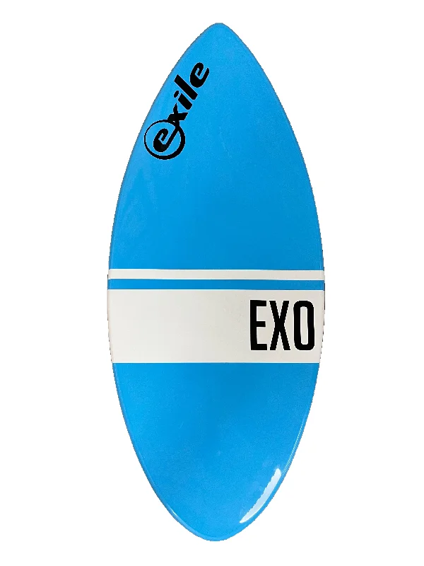 surfboards for faster wave entry-Exile Med 48" EX0 E-Glass (Blue)