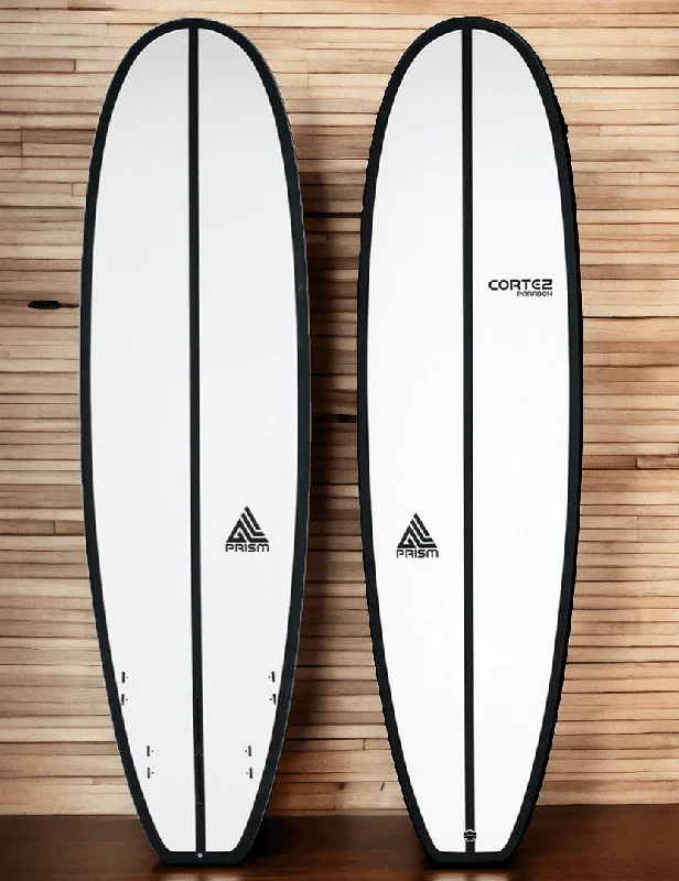 surfboards with minimal drag-Cortez Prism Paradox Surfboard 6ft 8 - White