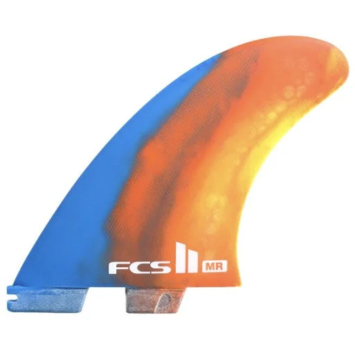 footstraps for secure and tight fit-FCS II MARK RICHARDS TWIN + STABILISER FINS