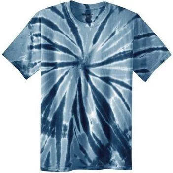 Navy tie-dye