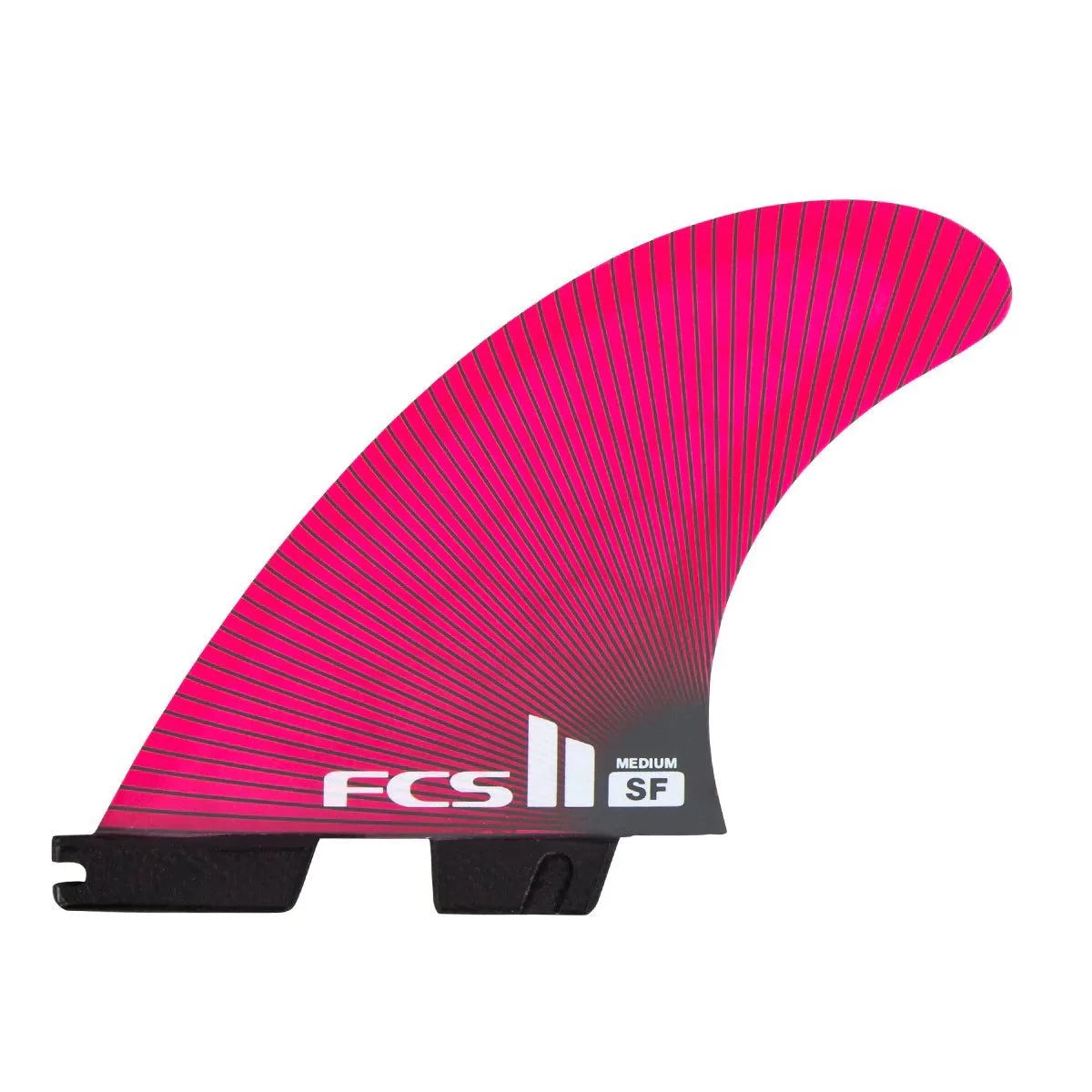 footstraps for greater board control-FCS II Sally Fitzgibbons Tri Fins