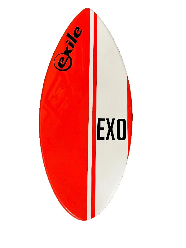 surfboards for beginners to intermediate surfers-Exile 44" Small EX0 E-glass (Red)