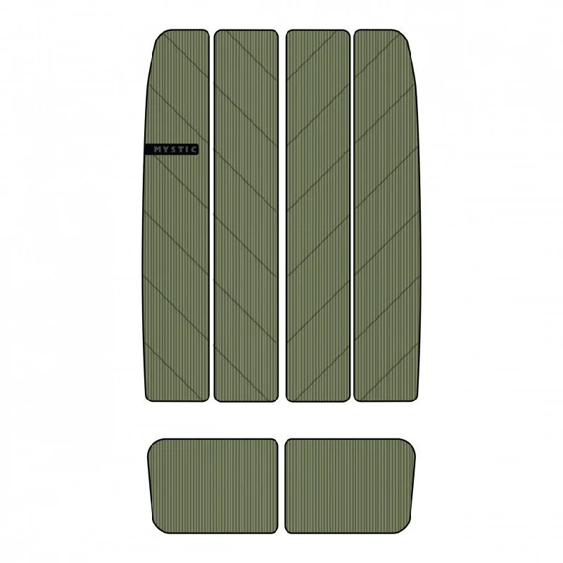 surfboard pads for all types of surfing-Mystic Ambush Mid + Front Deckpad