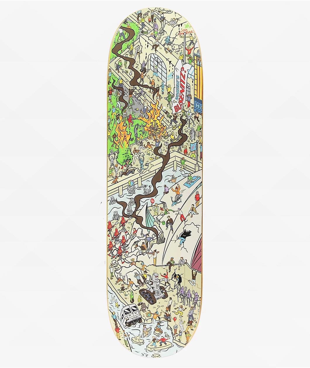 surfboards with great flexibility-Real Busenitz "Where's T-Funk?" Deck 8.38