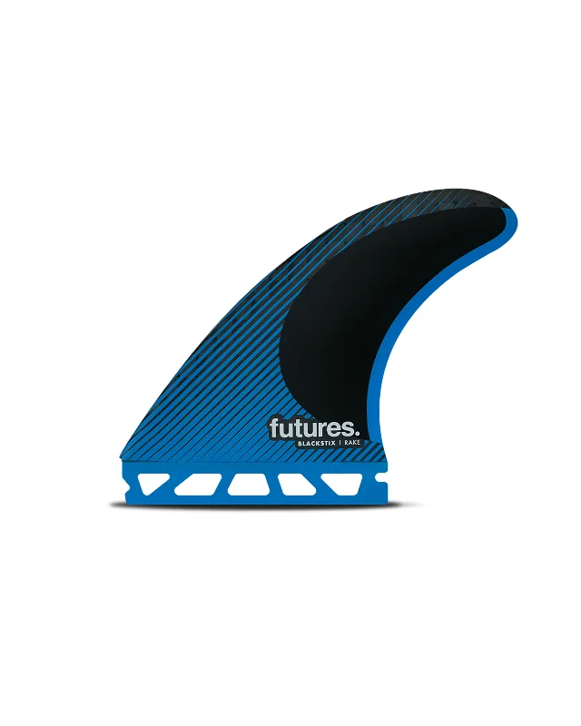 surfboard footstraps for comfortable long sessions-R6 Blackstix Fins (M)