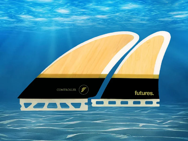 high-performance surfboard footstraps for maneuvers-Futures Controller Quad