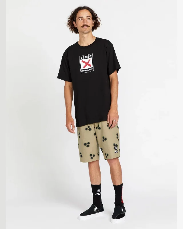 Schroff X Volcom Elastic Waist Shorts